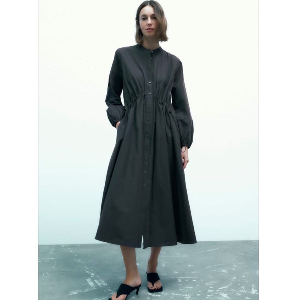 NWT adjustable waist midi dress - Picture 2 of 9